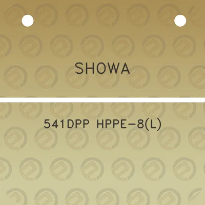 showa-541dpp-hppe-8l