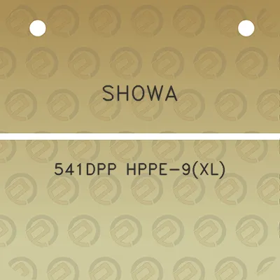 showa-541dpp-hppe-9xl