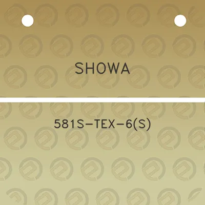 showa-581s-tex-6s