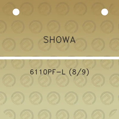 showa-6110pf-l-89