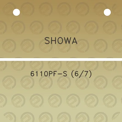 showa-6110pf-s-67