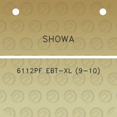 showa-6112pf-ebt-xl-9-10