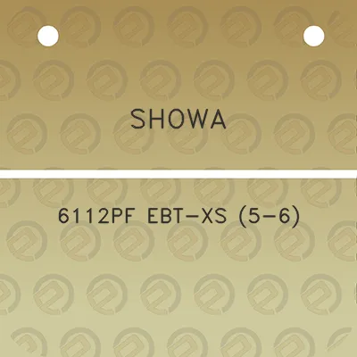 showa-6112pf-ebt-xs-5-6