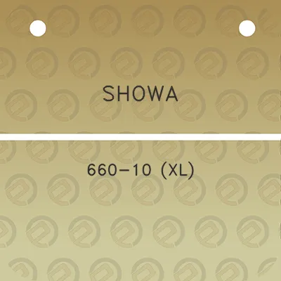 showa-660-10-xl