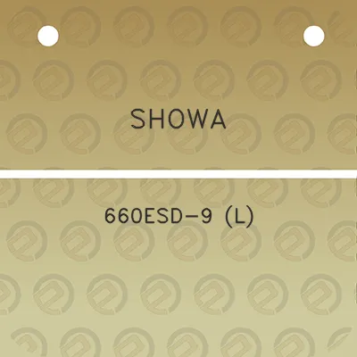 showa-660esd-9-l