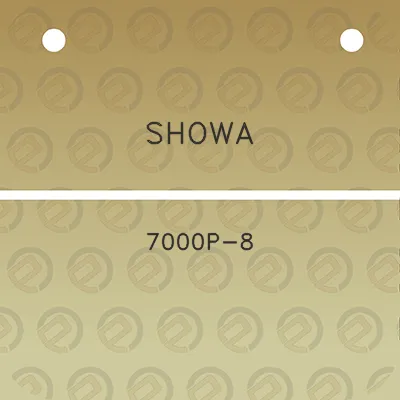 showa-7000p-8