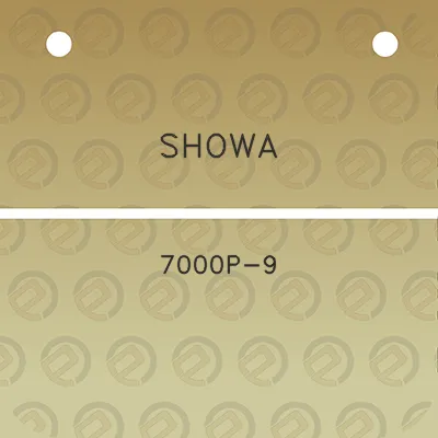 showa-7000p-9