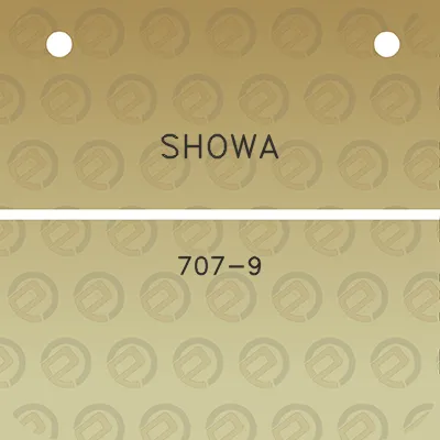 showa-707-9