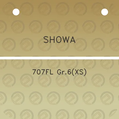 showa-707fl-gr6xs