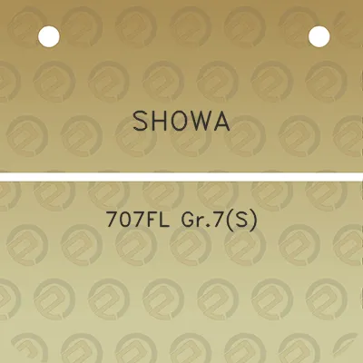 showa-707fl-gr7s