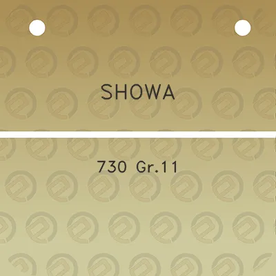 showa-730-gr11