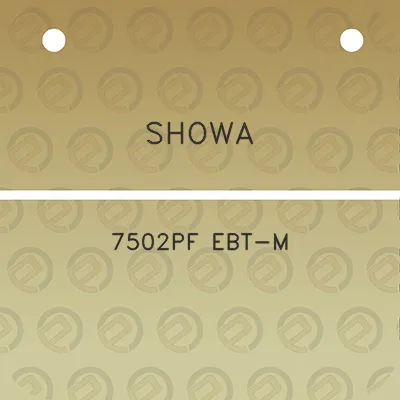 showa-7502pf-ebt-m