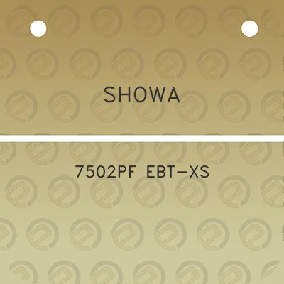 showa-7502pf-ebt-xs