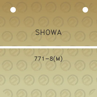 showa-771-8m