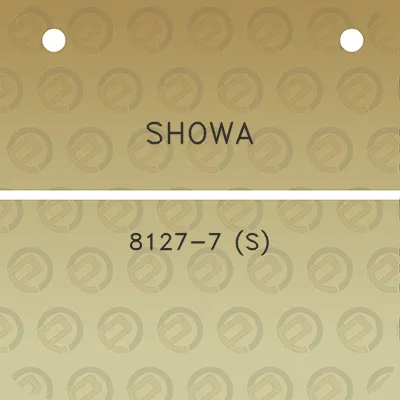 showa-8127-7-s