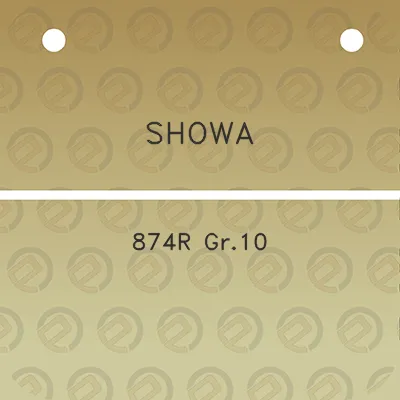 showa-874r-gr10