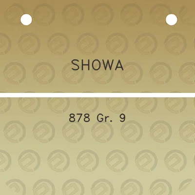 showa-878-gr-9