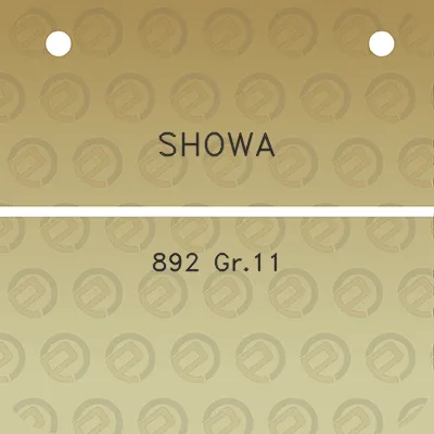 showa-892-gr11