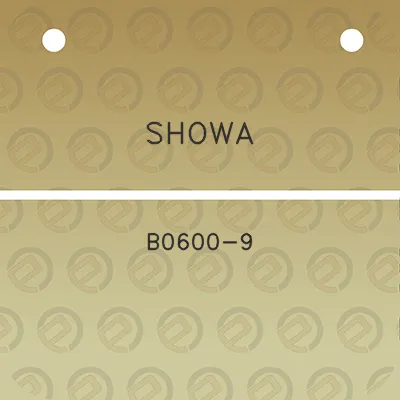 showa-b0600-9