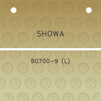 showa-b0700-9-l