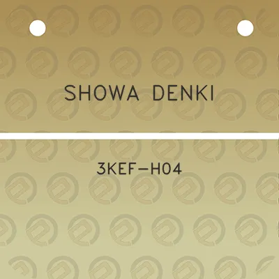 showa-denki-3kef-h04