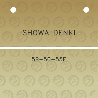 showa-denki-5b-50-55e