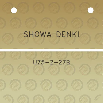 showa-denki-u75-2-27b