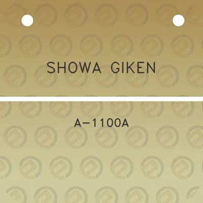 showa-giken-a-1100a