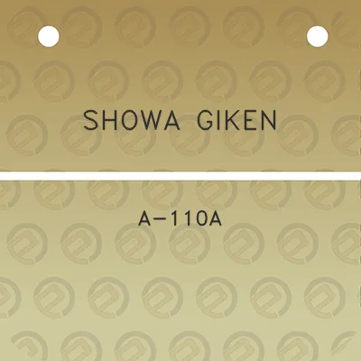 showa-giken-a-110a