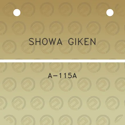 showa-giken-a-115a