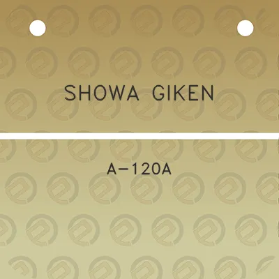 showa-giken-a-120a