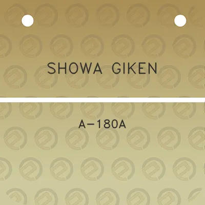 showa-giken-a-180a