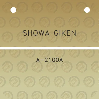 showa-giken-a-2100a