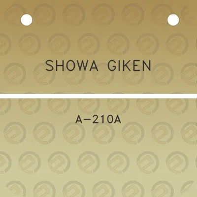 showa-giken-a-210a