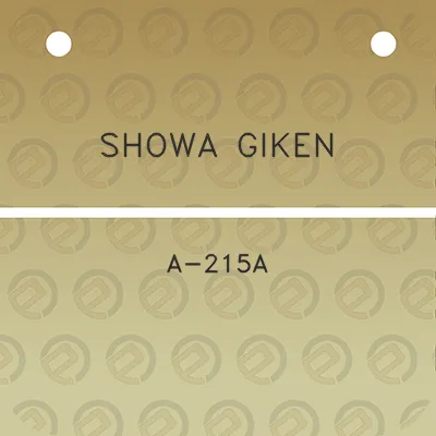 showa-giken-a-215a