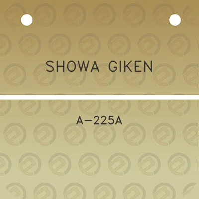 showa-giken-a-225a