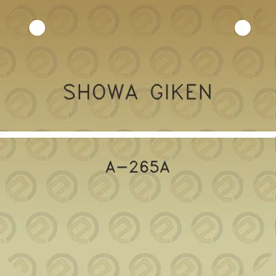 showa-giken-a-265a