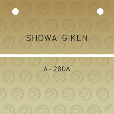 showa-giken-a-280a