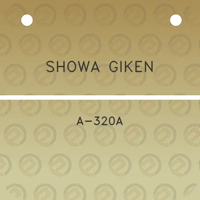 showa-giken-a-320a