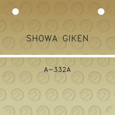 showa-giken-a-332a