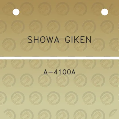 showa-giken-a-4100a