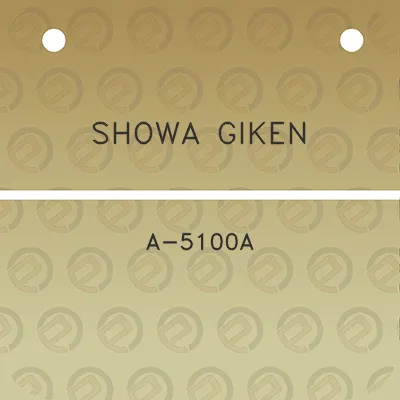 showa-giken-a-5100a