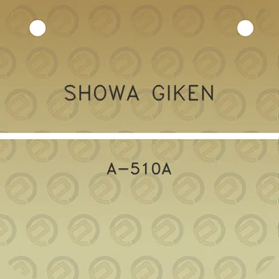 showa-giken-a-510a