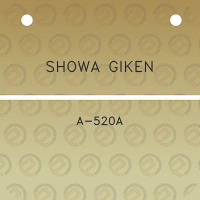 showa-giken-a-520a