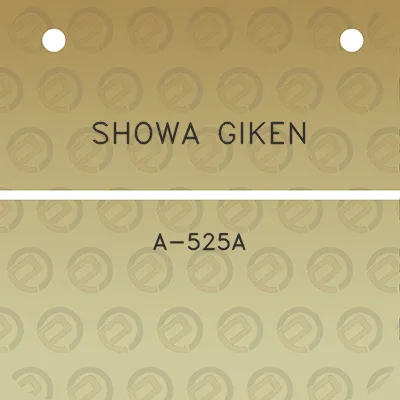 showa-giken-a-525a