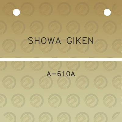 showa-giken-a-610a