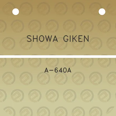 showa-giken-a-640a