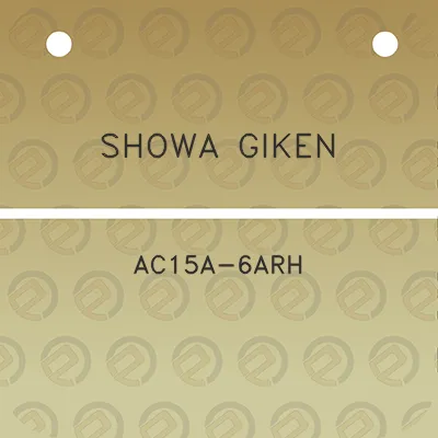 showa-giken-ac15a-6arh