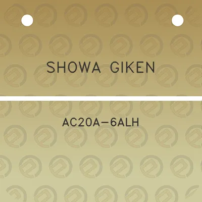 showa-giken-ac20a-6alh