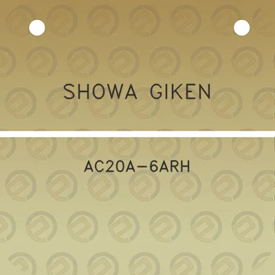 showa-giken-ac20a-6arh